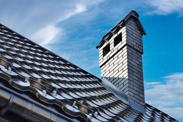 Chimney inspection with a camera